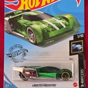 2018 HOT WHEELS, LINDSTER PROTOTYPE, #1, MINT IN THE PACKAGE!!!